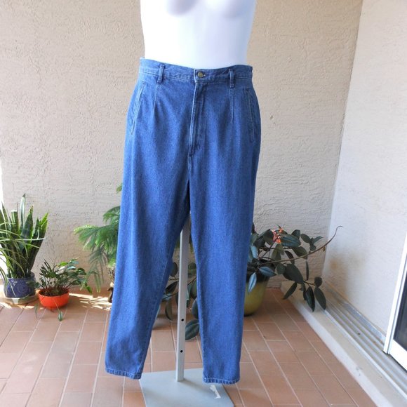 đź’•VINTAGE DOCKERS High Waisted Denim Trousers - Picture 6 of 6
